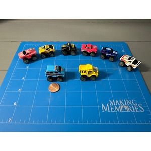 Vintage 1987 Roadchamps Micro Cars Lot of 8